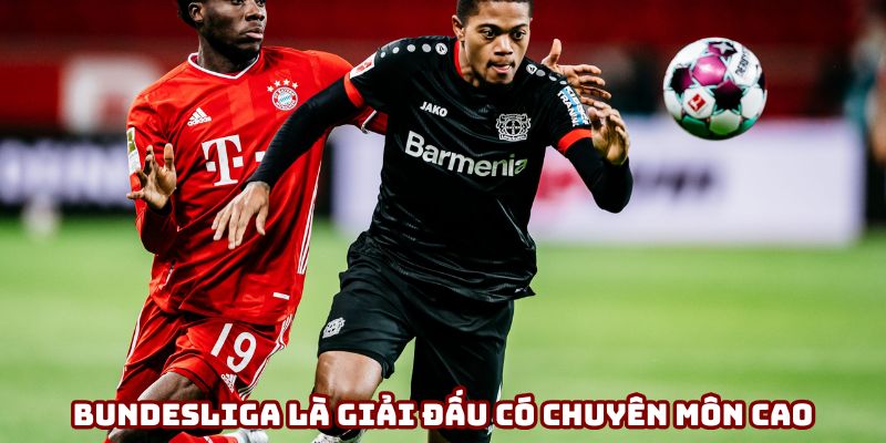 Bundesliga là giải đấu có tính chuyên môn cao