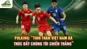 Polking: "Tinh thần Việt Nam đã thúc đẩy chúng tôi chiến thắng"